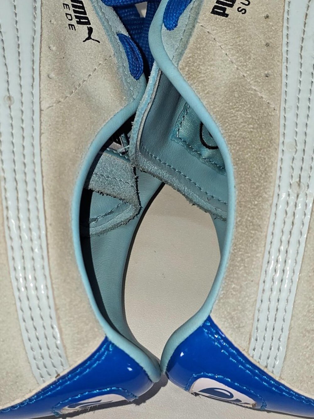 Puma Boy's Classic Squirtle Blue Suede Pokémon Crossover Shoes Size 5 1776 - Picture 7 of 14